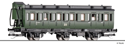 Tillig 13156 - TT - Personenwagen 2. Kl., DR, Ep. III - Wagen 1